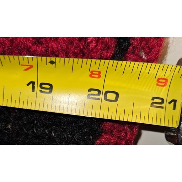 2 Vintage Granny Afgan Crochet Square Blanket Throw Multicolor 50"x32" Handmade - Picture 7 of 13